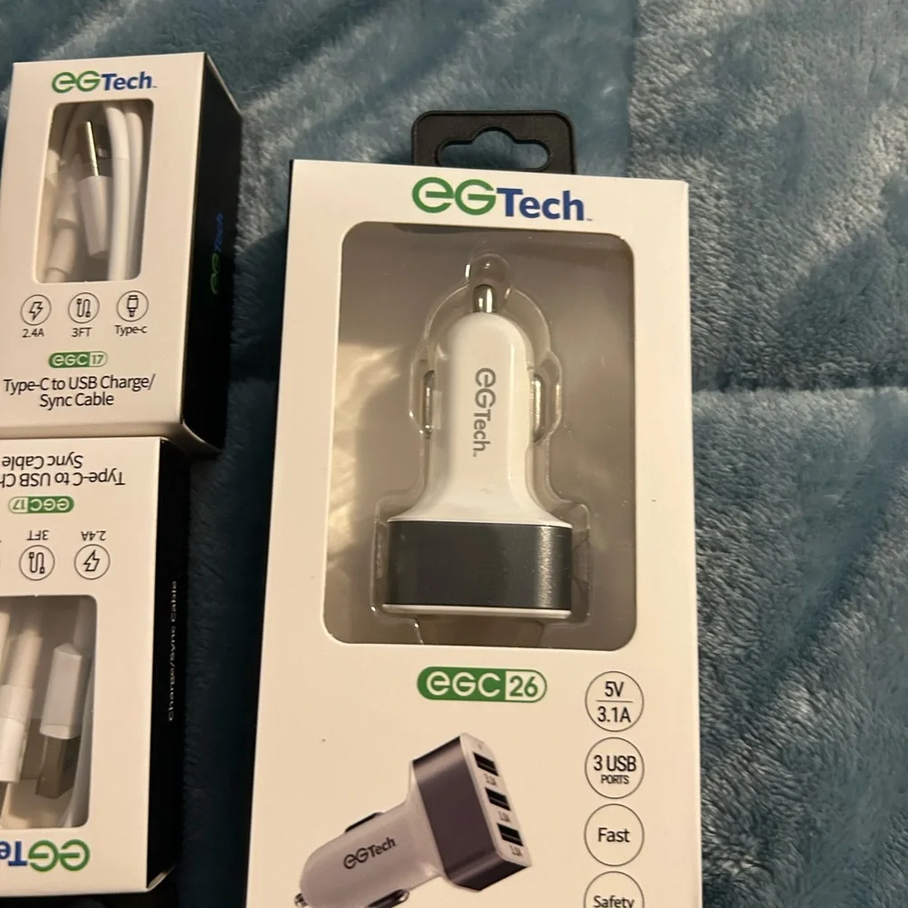 EG Tech Bluetooth Anti-lost Device and Car Charger Set and eco devise